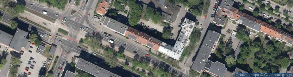 Zdjęcie satelitarne Aleja Hallera Józefa, gen. al.