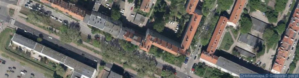 Zdjęcie satelitarne Aleja Hallera Józefa, gen. al.