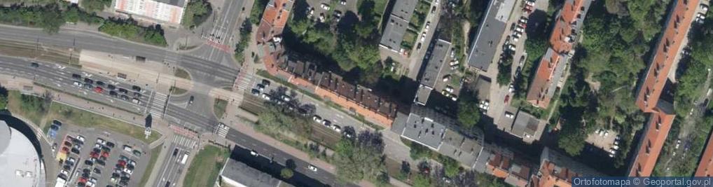 Zdjęcie satelitarne Aleja Hallera Józefa, gen. al.