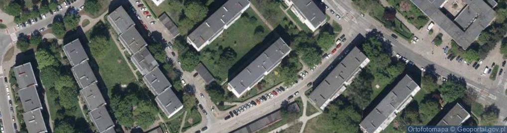 Zdjęcie satelitarne Altanowa ul.