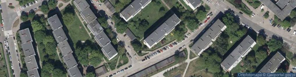 Zdjęcie satelitarne Altanowa ul.