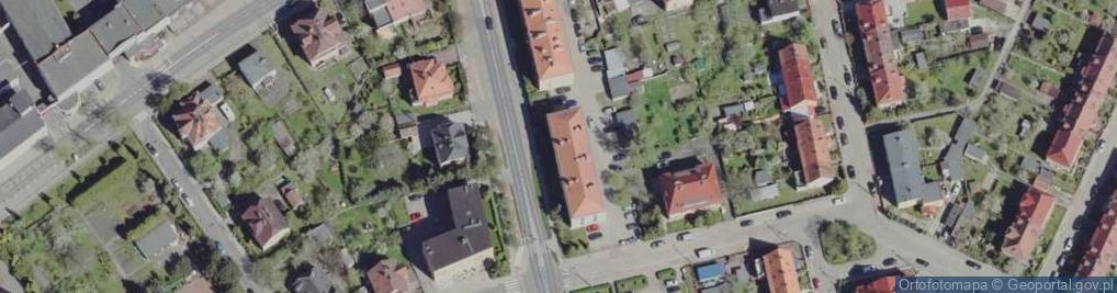 Zdjęcie satelitarne Aleja Wojska Polskiego al.