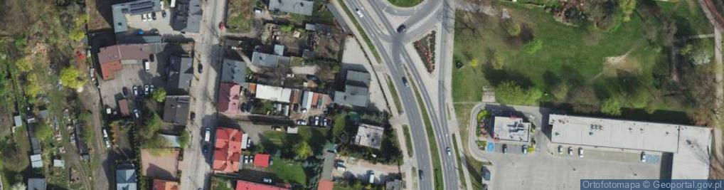 Zdjęcie satelitarne Aleja Armii Krajowej al.