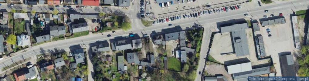 Zdjęcie satelitarne Aleksandrowska ul.