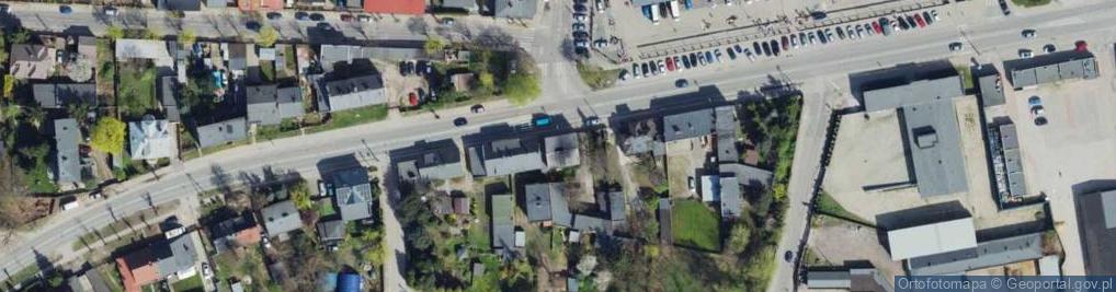 Zdjęcie satelitarne Aleksandrowska ul.