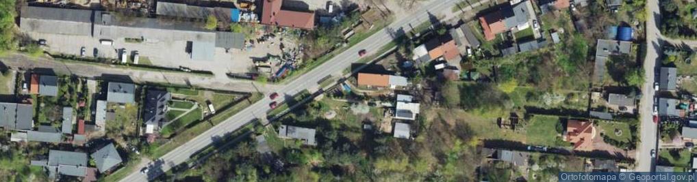 Zdjęcie satelitarne Aleksandrowska ul.