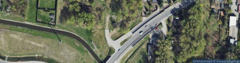 Zdjęcie satelitarne Aleksandrowska ul.