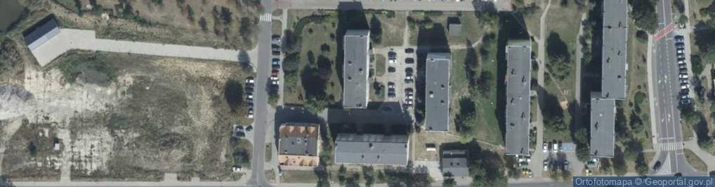 Zdjęcie satelitarne Aliantów ul.