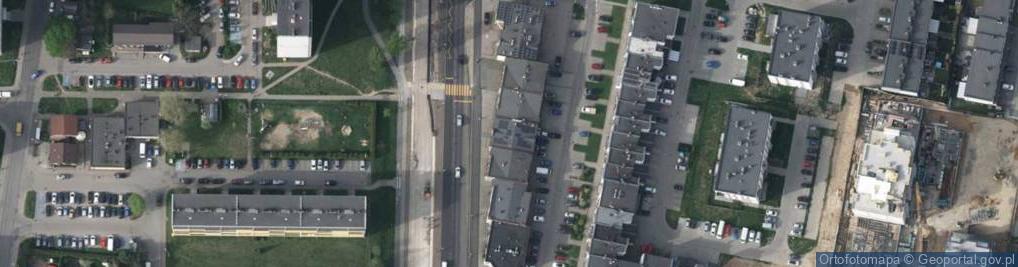Zdjęcie satelitarne Aleja Jana Pawła II al.