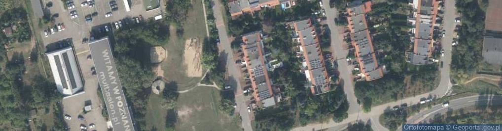 Zdjęcie satelitarne Ametystowa ul.