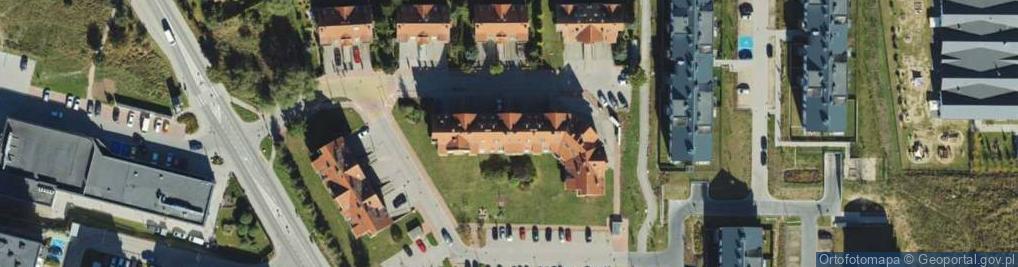 Zdjęcie satelitarne Ametystowa ul.