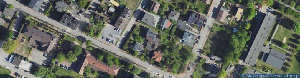 Zdjęcie satelitarne Amatorska ul.