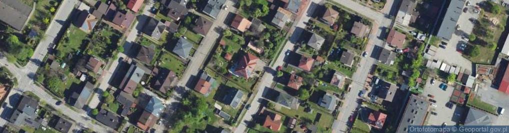 Zdjęcie satelitarne Amatorska ul.