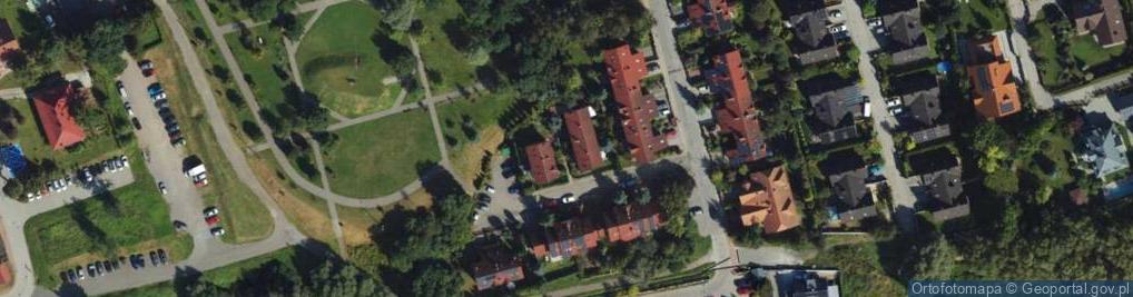 Zdjęcie satelitarne Amerykańska ul.