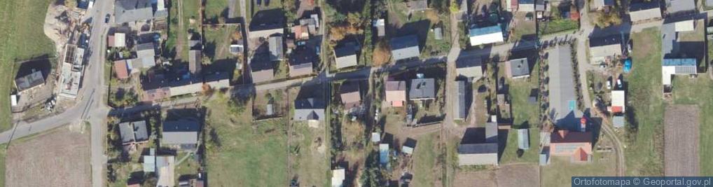 Zdjęcie satelitarne Anieliny ul.