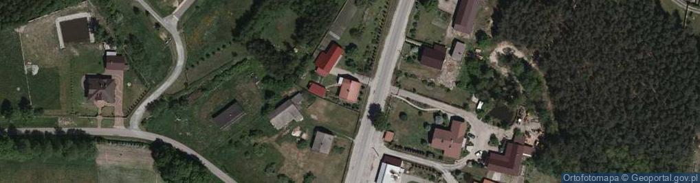 Zdjęcie satelitarne Antoniów ul.