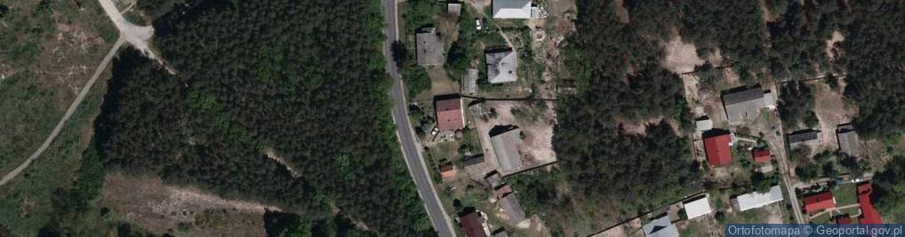 Zdjęcie satelitarne Antoniów ul.