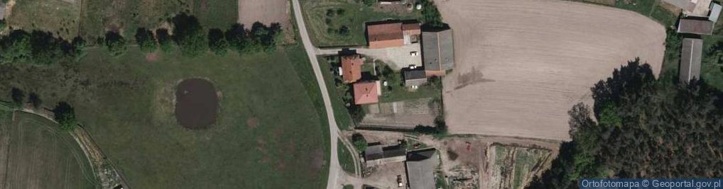 Zdjęcie satelitarne Antoniów ul.