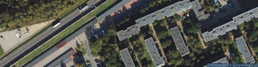 Zdjęcie satelitarne Anny Jagiellonki ul.