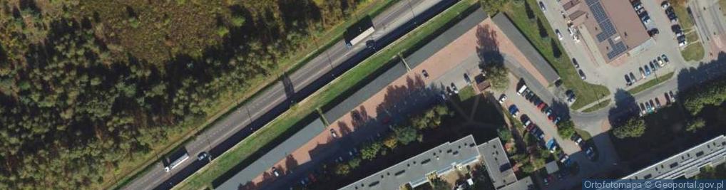 Zdjęcie satelitarne Anny Jagiellonki ul.