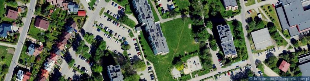 Zdjęcie satelitarne Andrychowska ul.
