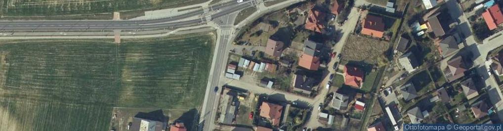 Zdjęcie satelitarne Andersena Jana Christiana ul.
