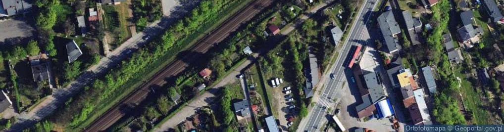 Zdjęcie satelitarne Aniołowska ul.