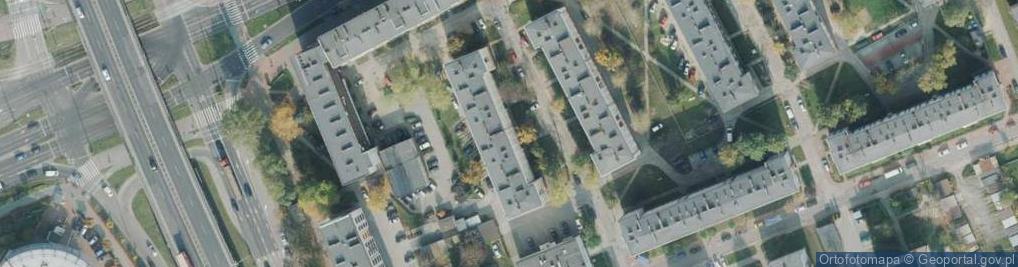Zdjęcie satelitarne Andersena Hansa Christiana ul.