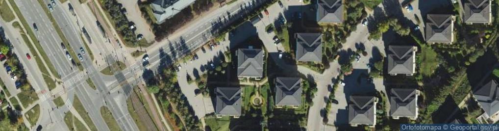 Zdjęcie satelitarne Anny Jagiellonki ul.