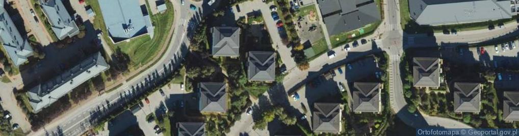 Zdjęcie satelitarne Anny Jagiellonki ul.