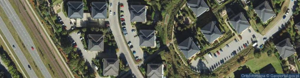 Zdjęcie satelitarne Anny Jagiellonki ul.