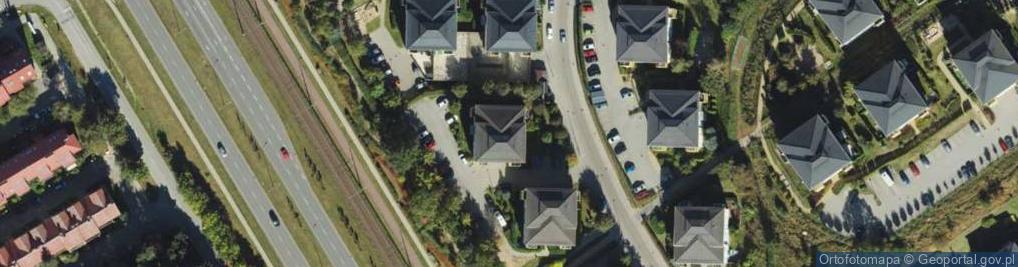 Zdjęcie satelitarne Anny Jagiellonki ul.