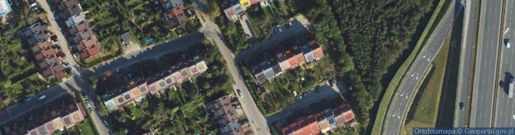 Zdjęcie satelitarne Anyżowa ul.