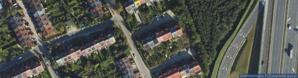 Zdjęcie satelitarne Anyżowa ul.