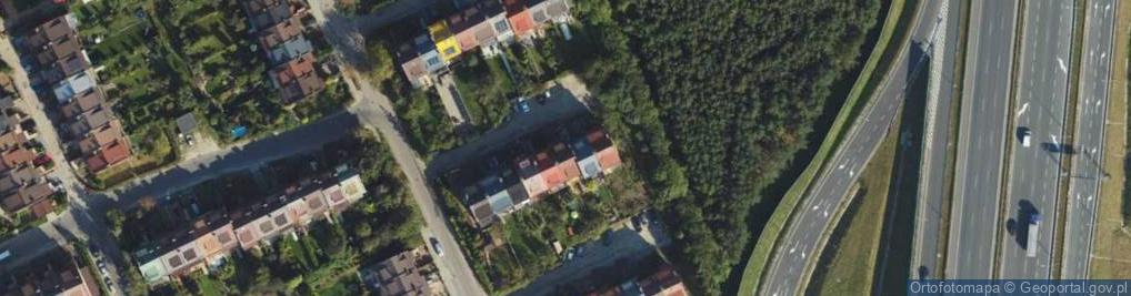 Zdjęcie satelitarne Anyżowa ul.