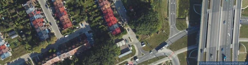 Zdjęcie satelitarne Anyżowa ul.