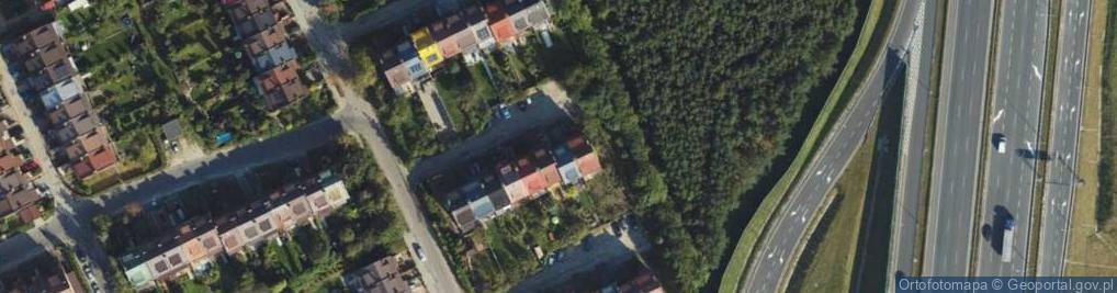 Zdjęcie satelitarne Anyżowa ul.