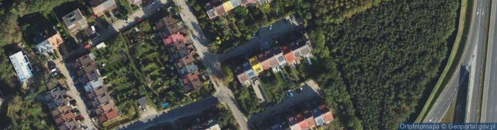 Zdjęcie satelitarne Anyżowa ul.