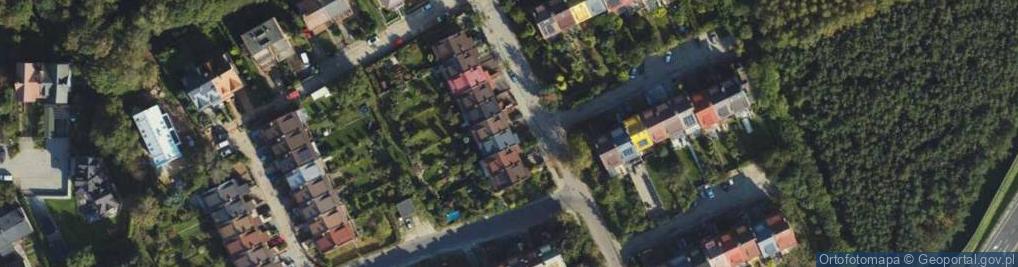 Zdjęcie satelitarne Anyżowa ul.