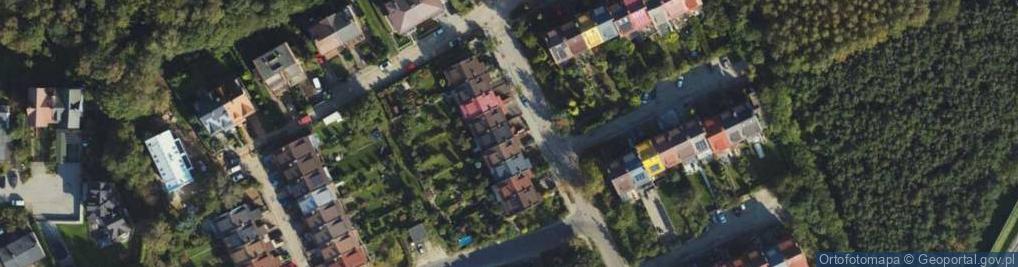 Zdjęcie satelitarne Anyżowa ul.