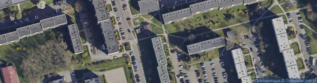 Zdjęcie satelitarne Andromedy ul.