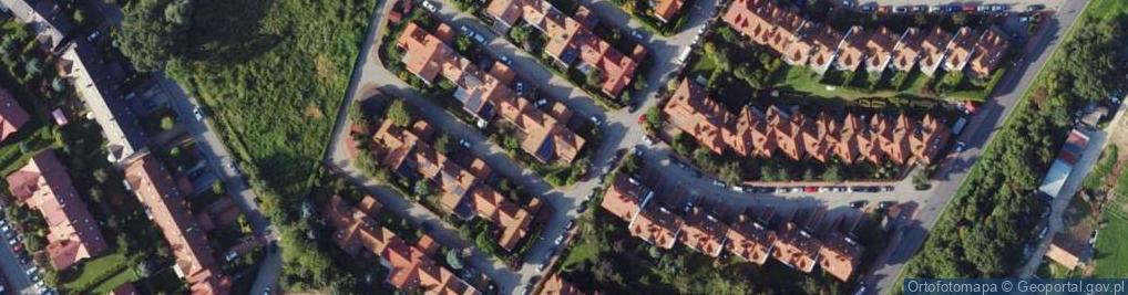 Zdjęcie satelitarne Anusi ul.