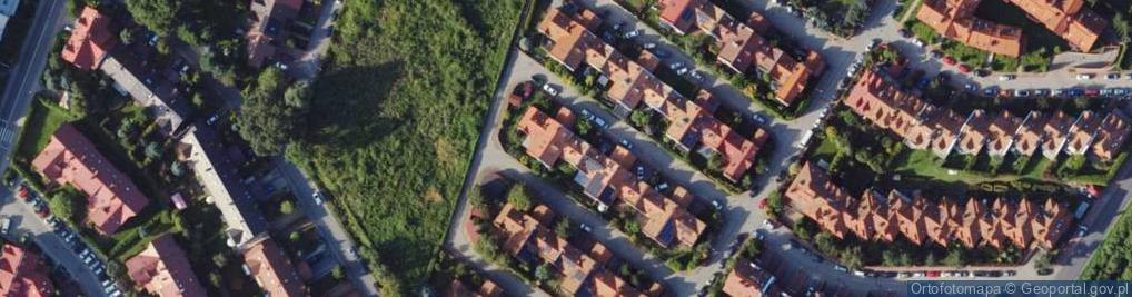 Zdjęcie satelitarne Anusi ul.