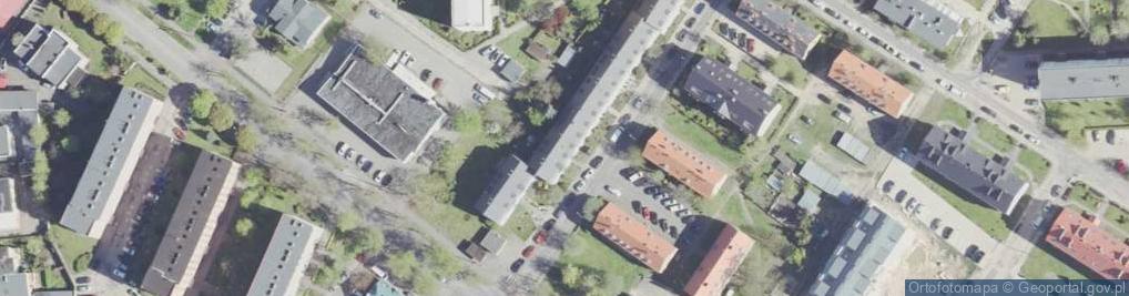 Zdjęcie satelitarne Andrzejewskiego Wacława, por. ul.