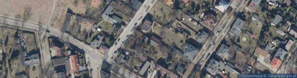 Zdjęcie satelitarne Antoniewska ul.
