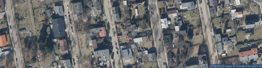 Zdjęcie satelitarne Antoniewska ul.