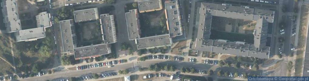 Zdjęcie satelitarne Andrzejewskiego Jerzego ul.