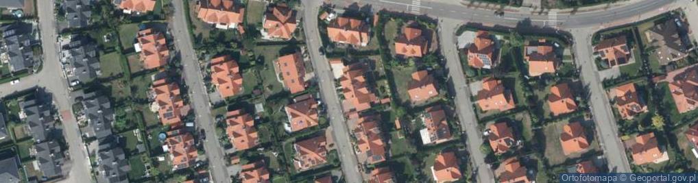 Zdjęcie satelitarne Andyjska ul.