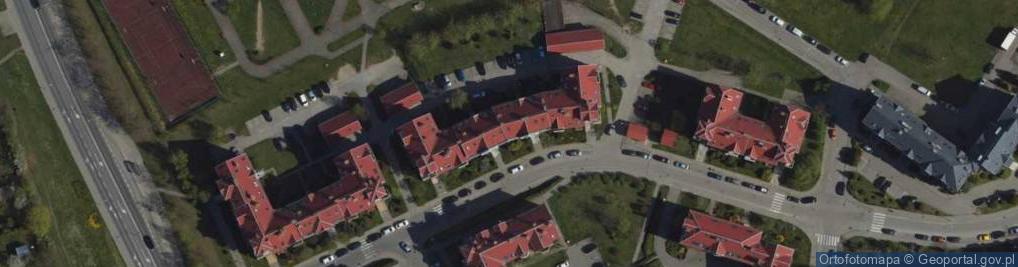 Zdjęcie satelitarne Andersena Jana Christiana ul.