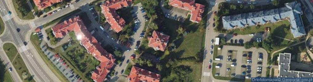 Zdjęcie satelitarne Andersena Jana Christiana ul.